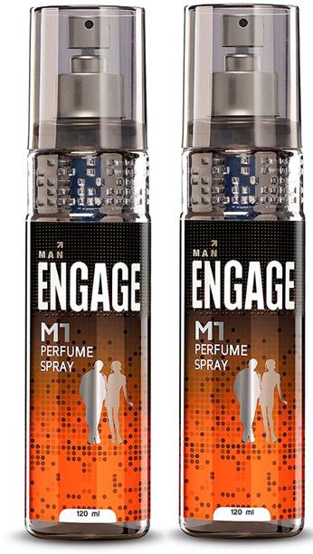 एंगेज M1 Perfume Spray For Men 120ml Each (Pack of 2) Perfume  -  240 ml