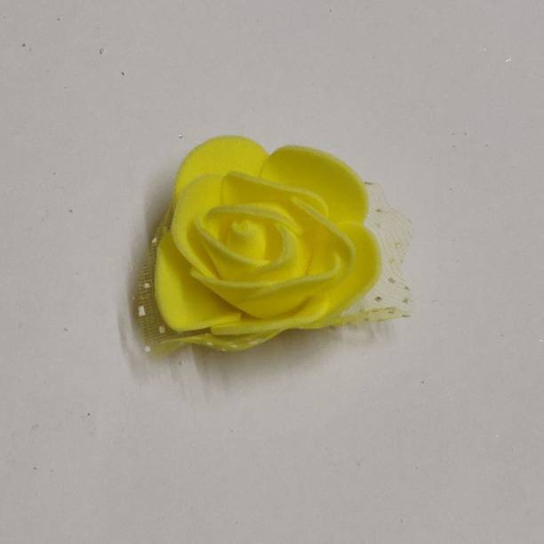 Excellentcrafts Yellow Rose Artificial Flower