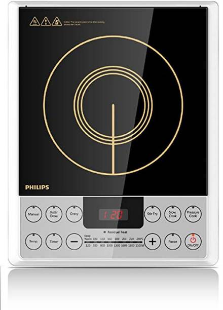 PHILIPS 2100 W Induction Cooktop Touch Panel