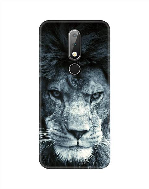 Smutty Back Cover for Nokia 6.1 Plus, TA-1099, TA-1103, TA-1083 - Lion Print