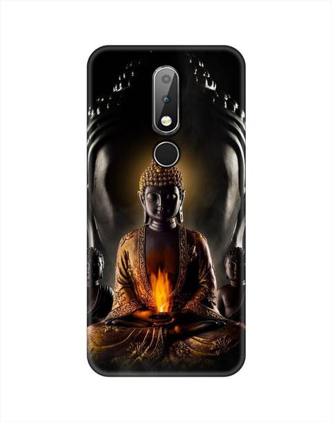 Smutty Back Cover for Nokia 6.1 Plus, TA-1099, TA-1103, TA-1083 - Monk Budha Print