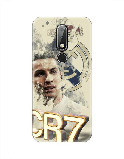 Smutty Back Cover for Nokia 6.1 Plus, TA-1099, TA-1103, TA-1083 - CR7 Print
