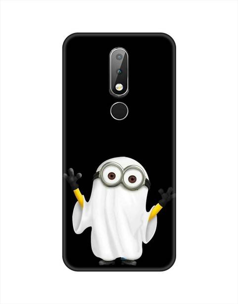 Smutty Back Cover for Nokia 6.1 Plus, TA-1099, TA-1103, TA-1083 - Minions Print