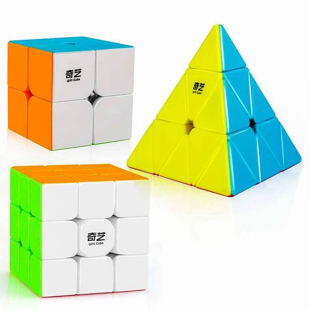 D ETERNAL Sail 3x3 Qiming A Pyramid Cube 3 Pieces