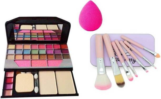 TYA 24 eyeshadow ,1sponge puff (combo kit)