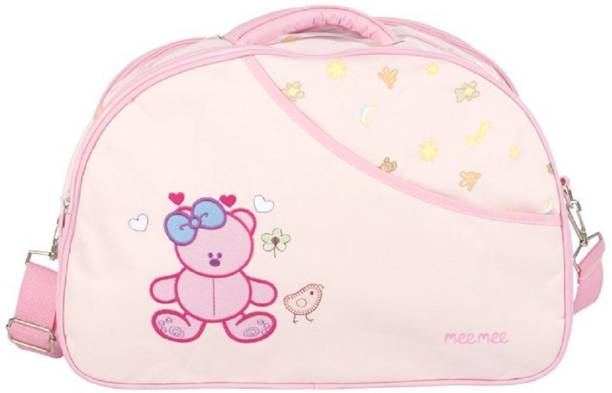 MeeMee Multifunctional Baby Diaper Bag (Pink) Nursery Bag