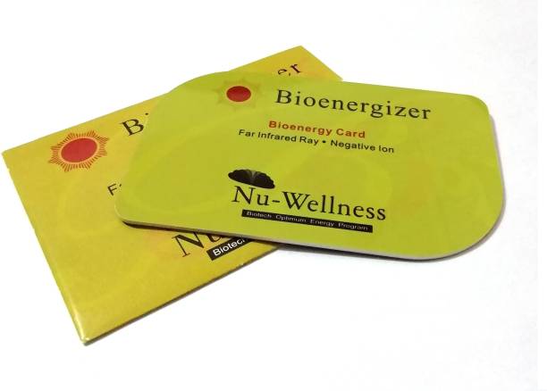 Bioenergizer 1 bio yellow Anti-Radiation Card