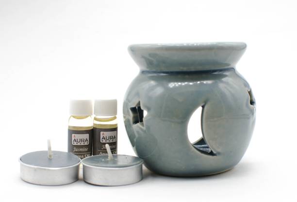 AuraDecor Jasmine Diffuser Set GS02greyBlue