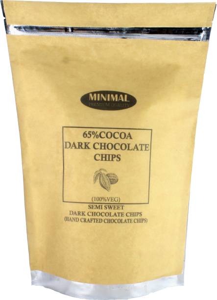 Minimal Dark Chocolate Chips(65% Cocoa) (150 g) Truffles