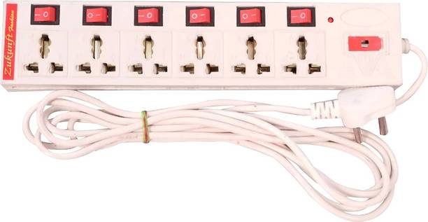 zukunft fashion 6+6 SOCKET SURGE PROTECTOR 6  Socket Extension Boards
