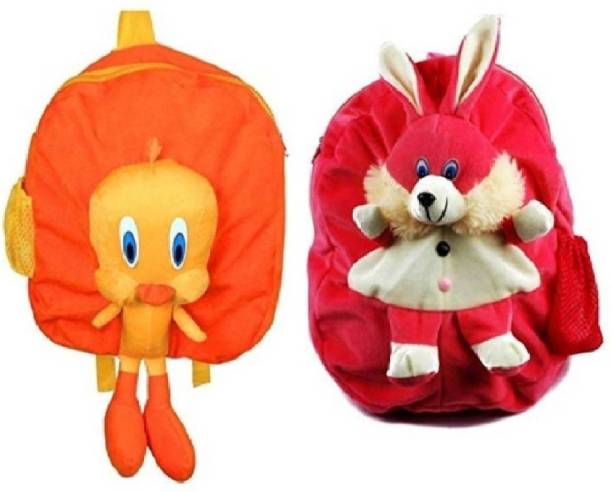 Ktkashish Toys Tweety Bag & Bunny Bag Combo School Bag