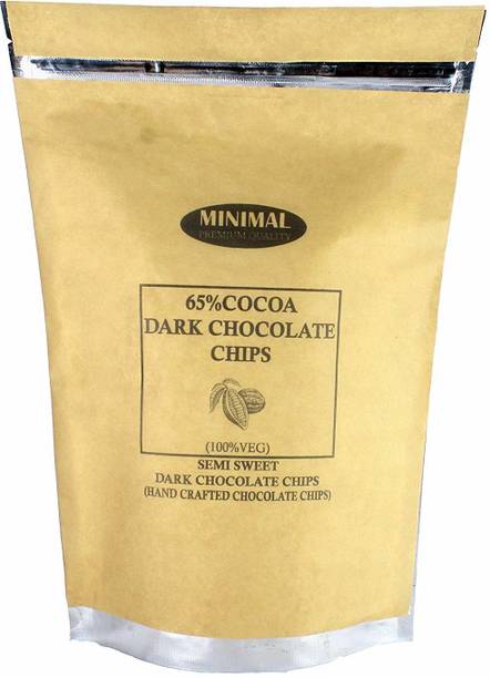 Minimal Dark Chocolate Chips(65% Cocoa) (250 g) Truffles