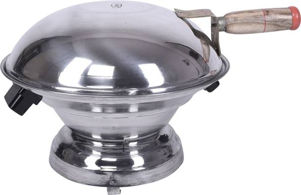 Arihant's Aluminium Tandoor Bati Maker, Pizza Maker- can be used on Glass Top Stoves Gas Grill
