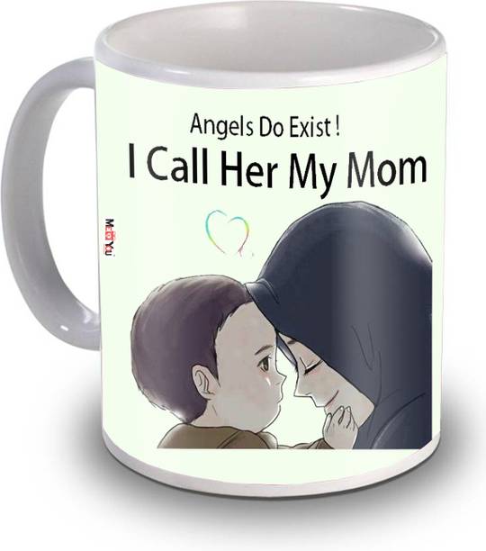 ME&YOU Lovely Gifts For Mom, Printed Ceramic Coffee, Gifts on her Birthday, Anniversary, Mother's Day IZ19MomMU-09 Ceramic Coffee Mug