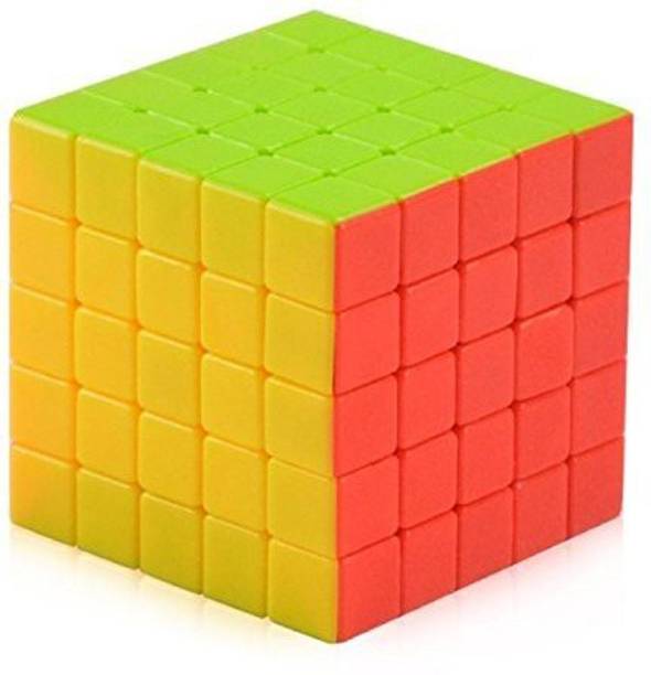 TEMSON High Speed 5x5 Stickerless Colors Magic Cube