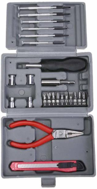 SYGA 24 Pcs Multi-Function Tool Box Hardware \Tool kit Precision Screwdriver Set