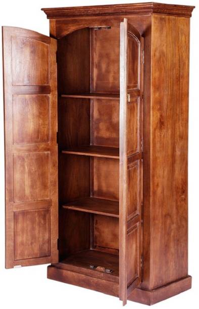 pipercrafts Sheesham Wood Solid Wood 2 Door Almirah