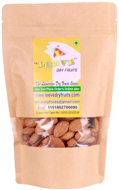 Leeve Dry fruits California Premium Almonds, 800g Almonds