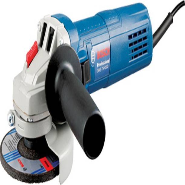 BOSCH GWS 750-100 With 3 Grinding Discs in carton Angle Grinder