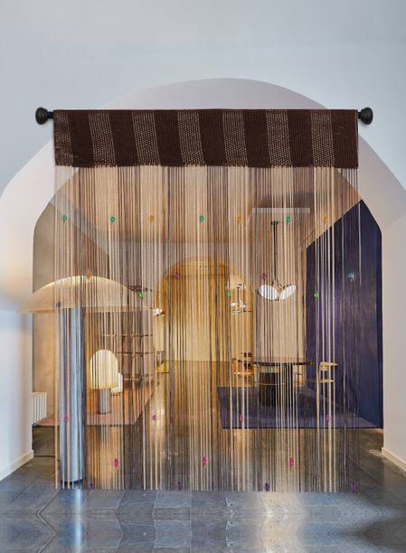 Furnishingkart 220 cm (7 ft) Door Polyester Curtain Single Curtain