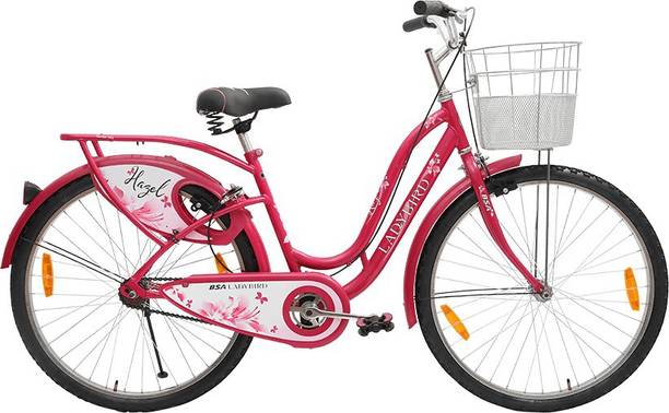BSA BSALADYBIRDHAZEL26PINK 26 T लड़कियाँ की साइकिल / महिला साइकिल
