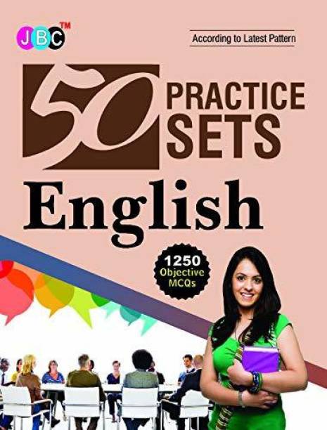 50 Practice Sets English 1250 Objective MCQs