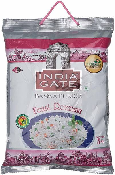INDIA GATE Basmati Rice, Rozana, 5kg Basmati Rice