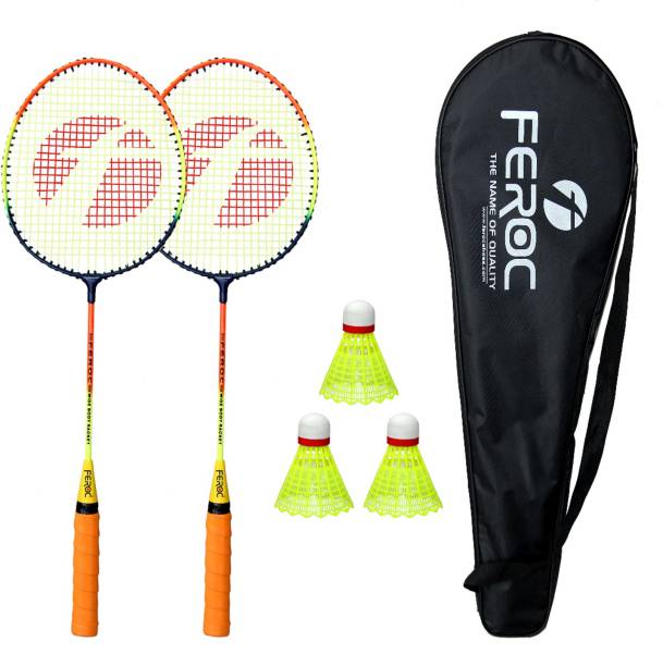 FEROC Wide body Badminton Racquet Badminton Kit