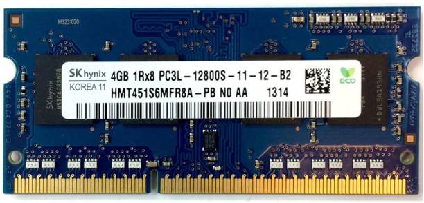 Hynix 1600Mhz low voltage 1.35V DDR3 4 GB Laptop (HMT451S6MFR8A-PB)
