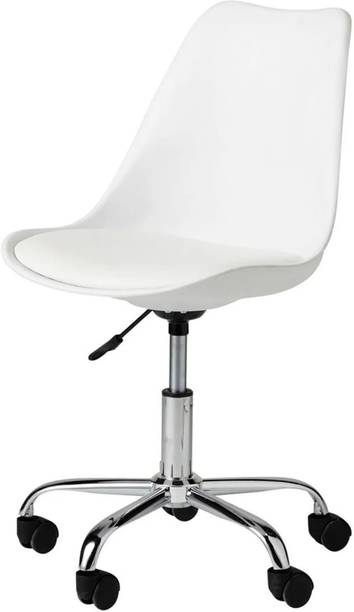 Finch Fox Height Adjustable Stylish Modern Rotary Office Chair for Salon/Spa/Bar Stool Chair Leatherette Office Executive Chair