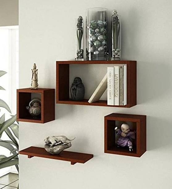 AmazingShopee Wall shelves s/f display rack shelf for home decor and gift Wooden Wall Shelf
