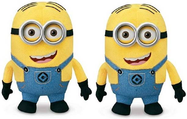 ajmera sales MINION SET OF 2 SOFT TOY FOR KIDS / BEST GIFT FOR KIDS / SOFT TOY  - 12 inch