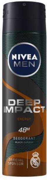 निविया MEN Deep Impact Energy Deodorant  -  पुरुषों के लिए