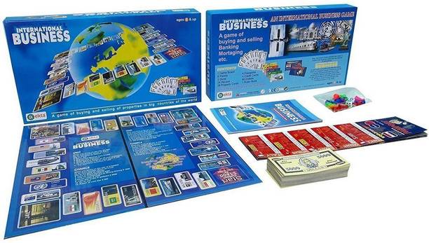 Kidsor Business International Board Game 2-6 Strategic Game Strategy & War Games Board Game Educational Board Games