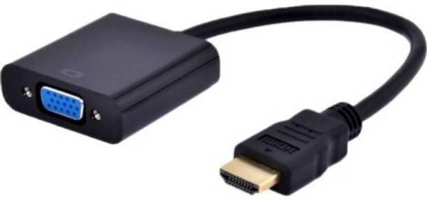 SACRO TV-out Cable RJS_456R mi HDMI to VGA Cable compatible for laptop/PC/TV/Tablet/Projector/Xbox