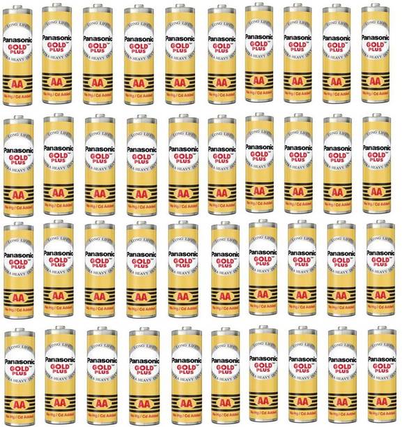 Panasonic AA GOLDPLUS 1.5V R6NDG/1B10 BATTERY (PACK OF 40)  Battery