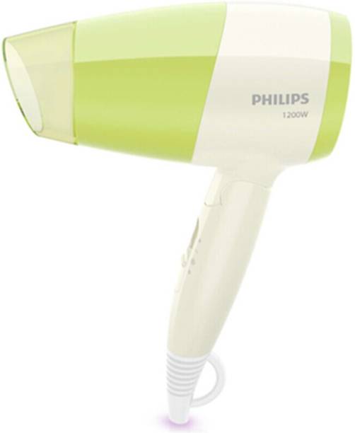 PHILIPS Essential Care BHC015/05 1200 W Green, White Hair Dryer