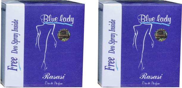 RASASI BLUE LADY (PACK OF 2) Eau de Parfum  -  80 ml