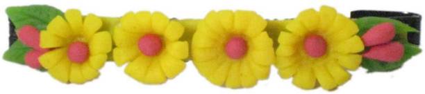 Unique Indian Crafts Hand made Banana Clip With Flower (SKU-UIC-BANANACLIP-86) Banana Clip