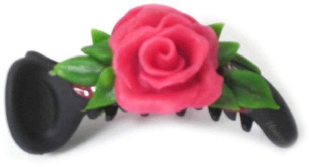 Unique Indian Crafts Hand made Banana Clip With Flower (SKU-UIC-BANANACLIP-62) Banana Clip