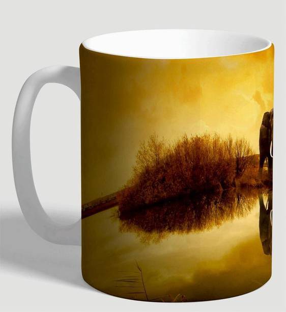 Flipkart SmartBuy Elephant Ceramic Coffee Mug