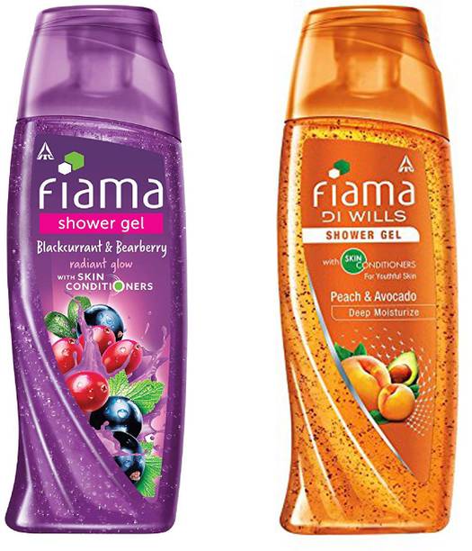FIAMA Radiant Glow and Peach and Avocado deep