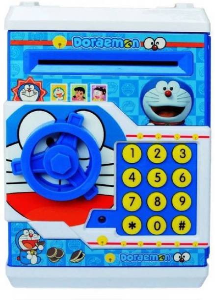 Kiyara Collection Money Safe Kids Piggy Savings ATM Bank with Electronic35 Coin Bank