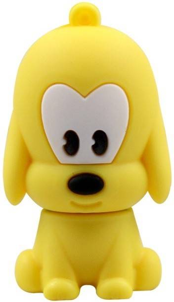 PANKREETI PDO44 Cute Dog Fancy Cartoon Designer 128 GB Pen Drive Compatible with Netbook, Gaming Console, Desktop Computer, Television, Audio Player, Laptop USB 2.0 Rubber Case