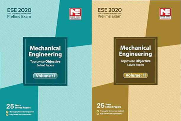 ESE 2020 : Preliminary Exam: Mechanical Engineering Objective Paper - Vol. 1 & 2 (Combo of 2 Books)