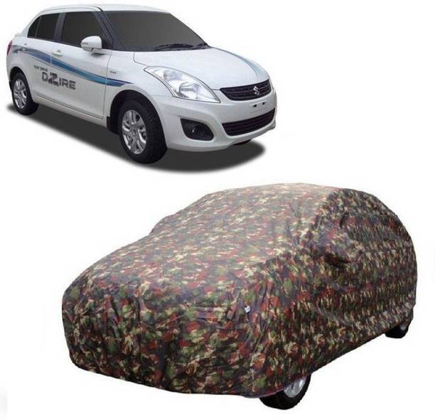 MYTECH Car Cover For Maruti Suzuki Swift Dzire (With Mirror Pockets)