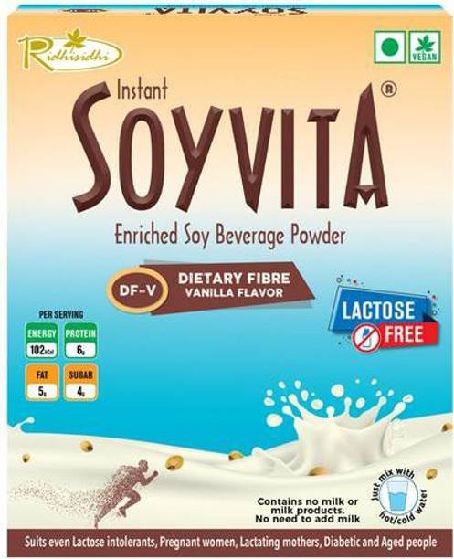 SOYVITA DIETARY FIBRE VANILLA - 200 Gms Plant-Based Protein
