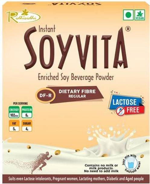 SOYVITA DIETARY FIBRE REGULAR - 500 Gms प्लांट-बेस्ड प्रोटीन