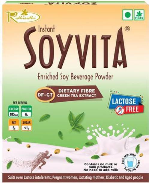 SOYVITA DIETARY FIBRE GREEN TEA EXTRACT - 500 Gms Plant-Based Protein