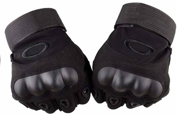 GOCART New Fingerless Hard Glove for Shooting, Riding, Cycling, Motorcycle(XL) Gym & Fitness Gloves